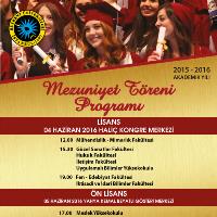 2015-2016Eğitim-ÖğretimYılıMezuniyetTöreniÖnLisans