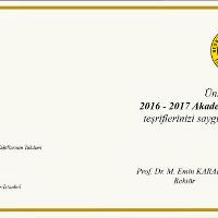 2016-2017AkademikYılıAçılışTöreni
